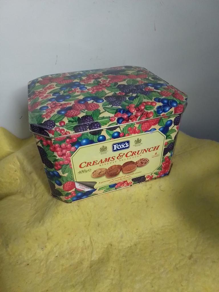 Mooi oud blik Creams &crunch, Ophalen of Verzenden, Zo goed als nieuw, Overige