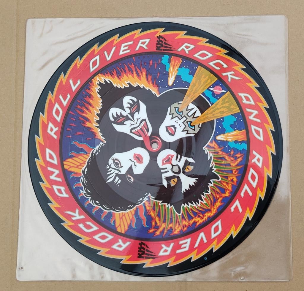 Lp Kiss rock n roll over, Cd's en Dvd's, Vinyl | Rock, Ophalen of Verzenden, 12 inch