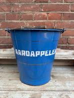 Aardappelen emmer delphinium bleu / lila / paars emaille, Antiek en Kunst, Ophalen of Verzenden