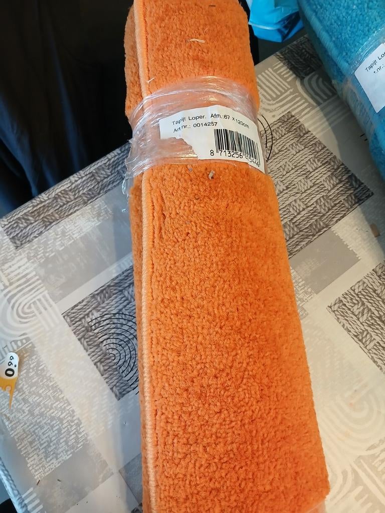 Oranje Loper 67x120 cm, Nieuw, Rechthoekig, Overige kleuren, 100 tot 150 cm
