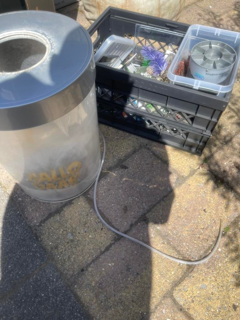 BiOrb aquarium met heeeel veel accessoires, Ophalen, Gebruikt, Overige merken, Leeg aquarium