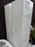 Witte badkamerkasten - 2 stuks - 35x35x180 cm, Huis en Inrichting, Overige materialen, Minder dan 50 cm, Gebruikt, Met deur(en)