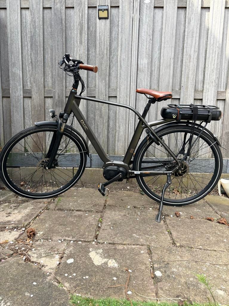 QWIC elektrische fiets - midden motor - goede batterij, Qwic, Ophalen of Verzenden, Zo goed als nieuw, 51 tot 55 cm