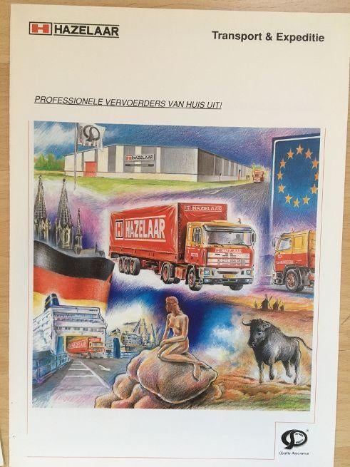 2 folders van Hazelaar transport uit Coevorden, Ophalen of Verzenden, Zo goed als nieuw, Overige merken