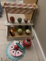 Houten ijscokraam met ijsjes, taart en cupcakes, Ophalen of Verzenden, Gebruikt, Jongen of Meisje