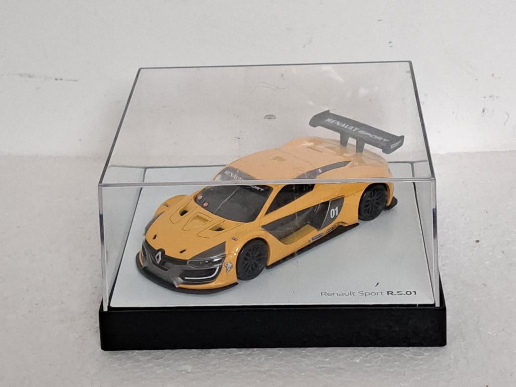 Renault Megane RS01 Geel 1/43 Norev uniek, Ophalen of Verzenden, Zo goed als nieuw, Auto, Norev