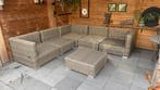 Tuin Lounge set Wicker, Tuin en Terras, Tuinsets en Loungesets, Ophalen, 5 zitplaatsen, Gebruikt, Bank