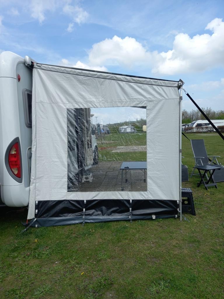 Zijwand voor luifel.  Obelink King Side 250. Inclusief rafte, Ophalen of Verzenden