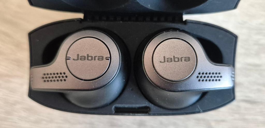Jabra Elite 65t oordopjes - Titanium / Zwart, Telecommunicatie, Mobiele telefoons | Oordopjes, Ophalen of Verzenden, Gebruikt
