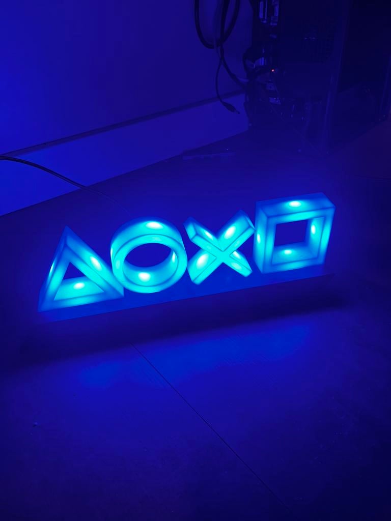 PlayStation Led Lamp, Ophalen of Verzenden, Zo goed als nieuw, Licht, Kleur