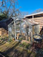 Tuin kas, opknapper., Ophalen, Glas, Gebruikt, Aluminium