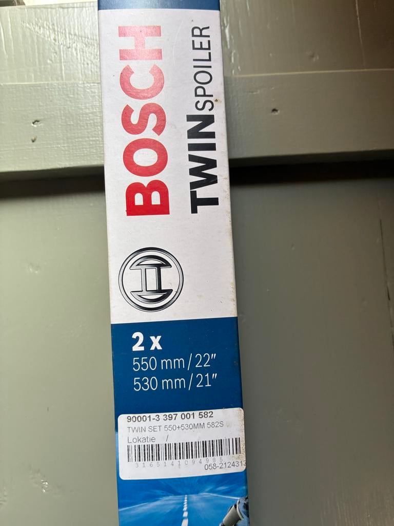 Bosch Twin Spoiler Ruitenwissers voor Audi en Porsche, Auto-onderdelen, Ruiten en Toebehoren, Ophalen of Verzenden, Nieuw, Audi