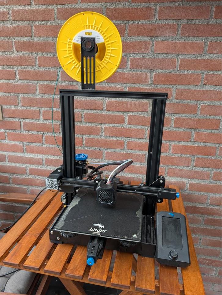 3D Printer Creality Ender 3 V2, Computers en Software, 3D Printers, Gebruikt, Ophalen