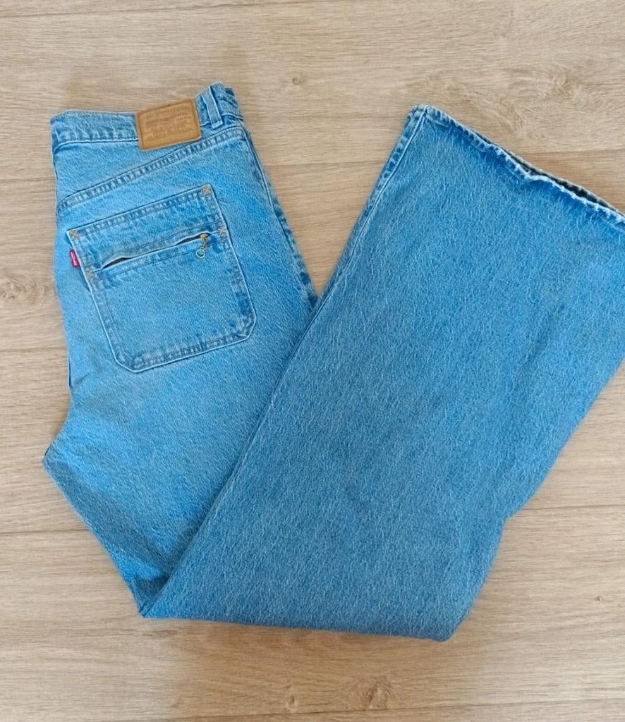 Levi's Ribcage bell jeans - W32 L34, Blauw, Ophalen of Verzenden, W33 - W36 (confectie 42/44), Gedragen
