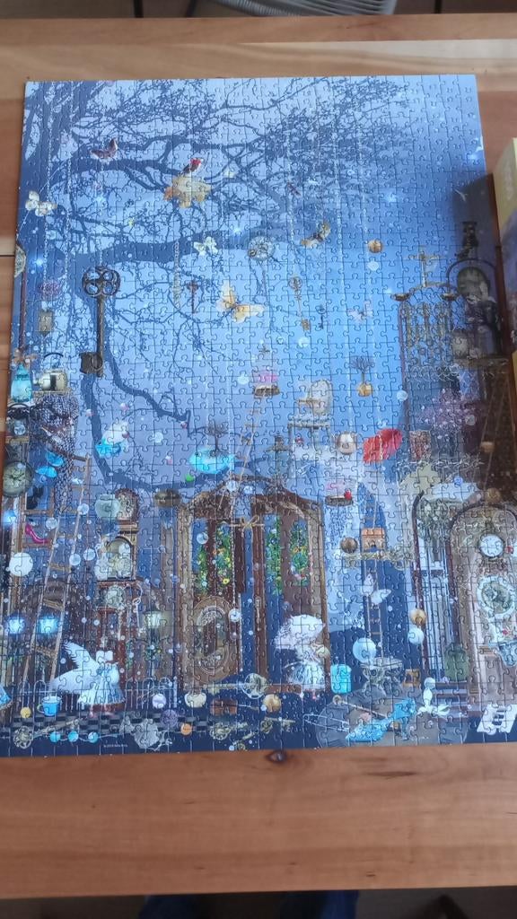 Heye puzzle 1000 stukjes compleet Pixie Dust, Hobby en Vrije tijd, Ophalen of Verzenden, 500 t/m 1500 stukjes, Zo goed als nieuw