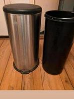 Te koop, Brabanita Prullenbak met pedaal functie., Ophalen, Metaal, Met pedaal