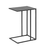 Lisomme bijzettafel zwart 43cm x 63cm, Ophalen of Verzenden, Zo goed als nieuw