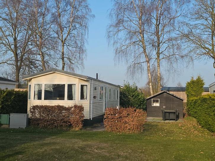 Te koop moderne stacaravan op camping de Klimberg., Caravans en Kamperen, Stacaravans, tot en met 6, Ophalen of Verzenden