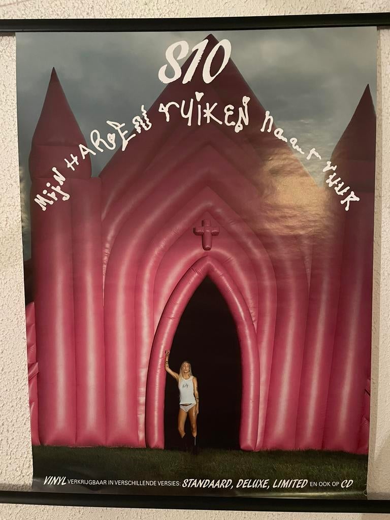 Poster " S10 ‘’ 50x70 cm, Ophalen of Verzenden, Zo goed als nieuw, Poster, Artwork of Schilderij