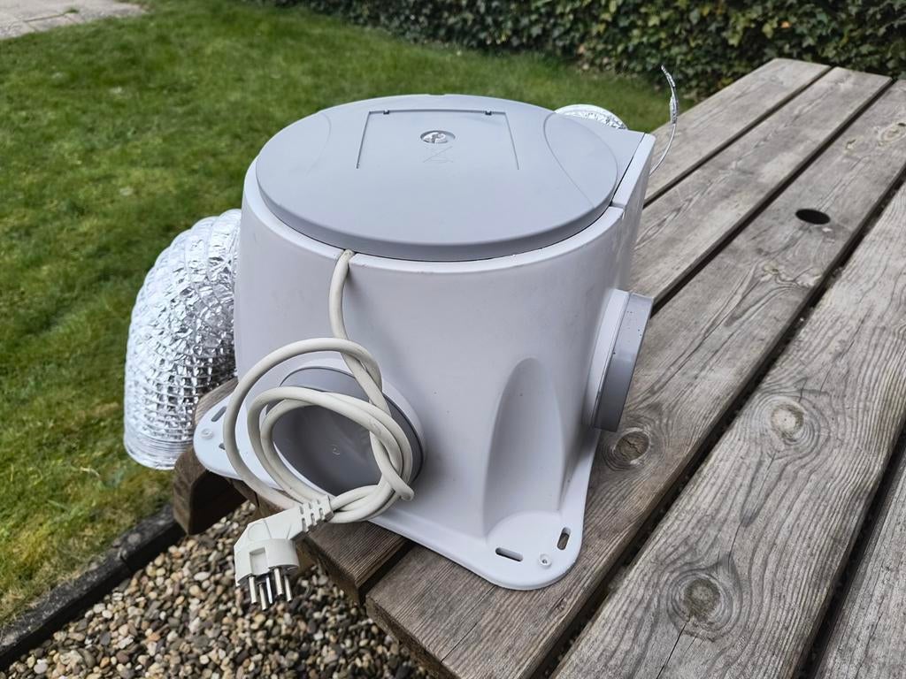 Ventilatiebox, Ophalen, Afzuiger