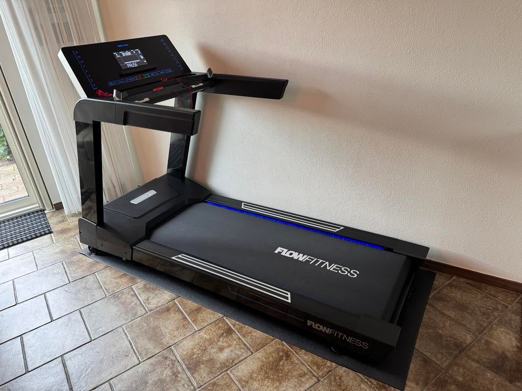 De Flow Fitness Perform T3i Loopband, Ophalen, Zo goed als nieuw, Metaal, Loopband