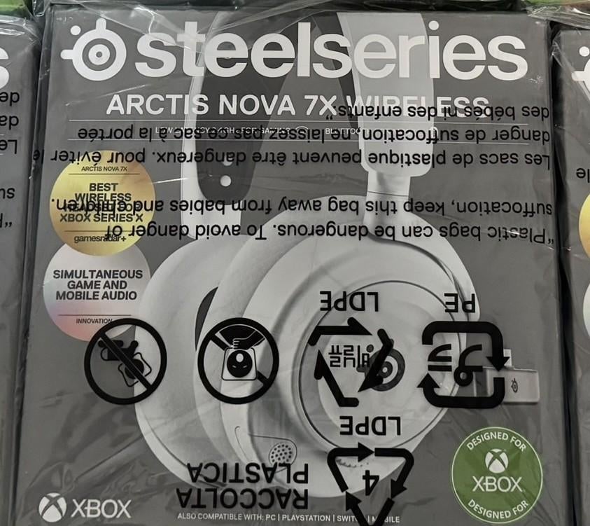 Steelseries Arctis Nova 7x Wireless Gen2, Computers en Software, Headsets, Nieuw, Over-ear, Draadloos, Gaming headset, Inklapbare microfoon