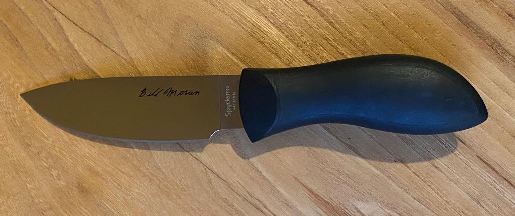Bill Moran Spyderco mes droppoint, Caravans en Kamperen, Ophalen of Verzenden, Nieuw