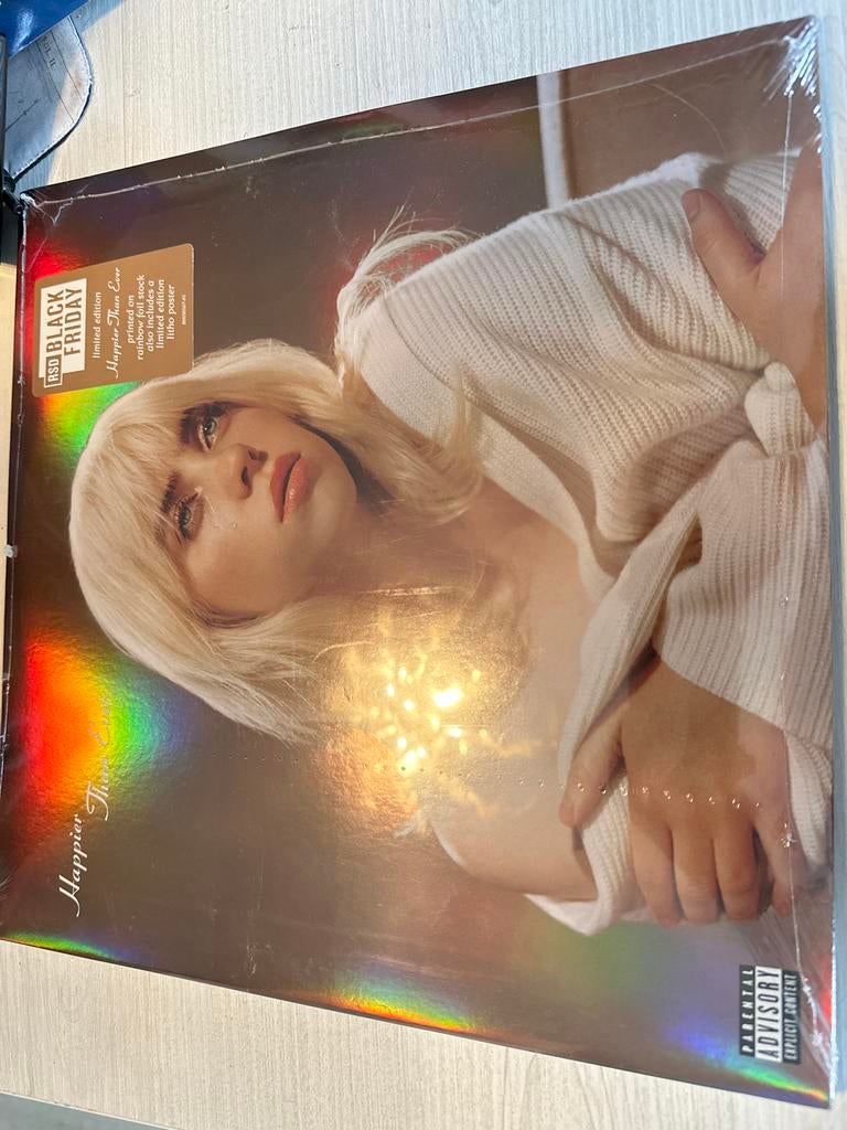 Billie Eilish - Happier Than Ever - Limited Edition Vinyl, Cd's en Dvd's, Vinyl | Pop, Ophalen, Nieuw in verpakking, 12 inch