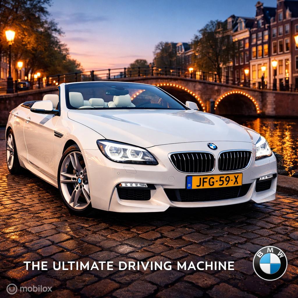 BMW 6-serie Cabrio 650i High Executive, Automaat, Euro 5, Achterwielaandrijving, Gebruikt