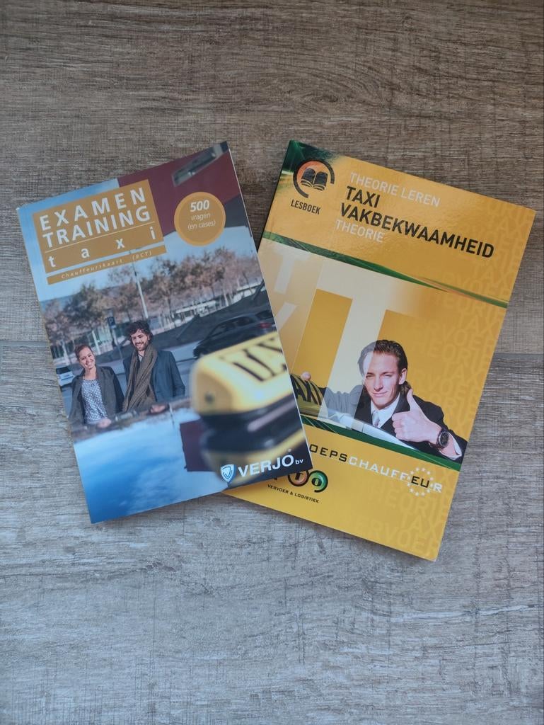 Theorie Leren Taxi Vakbekwaamheid met examentraining!, Ophalen of Verzenden, Zo goed als nieuw, Overige niveaus, Nederlands