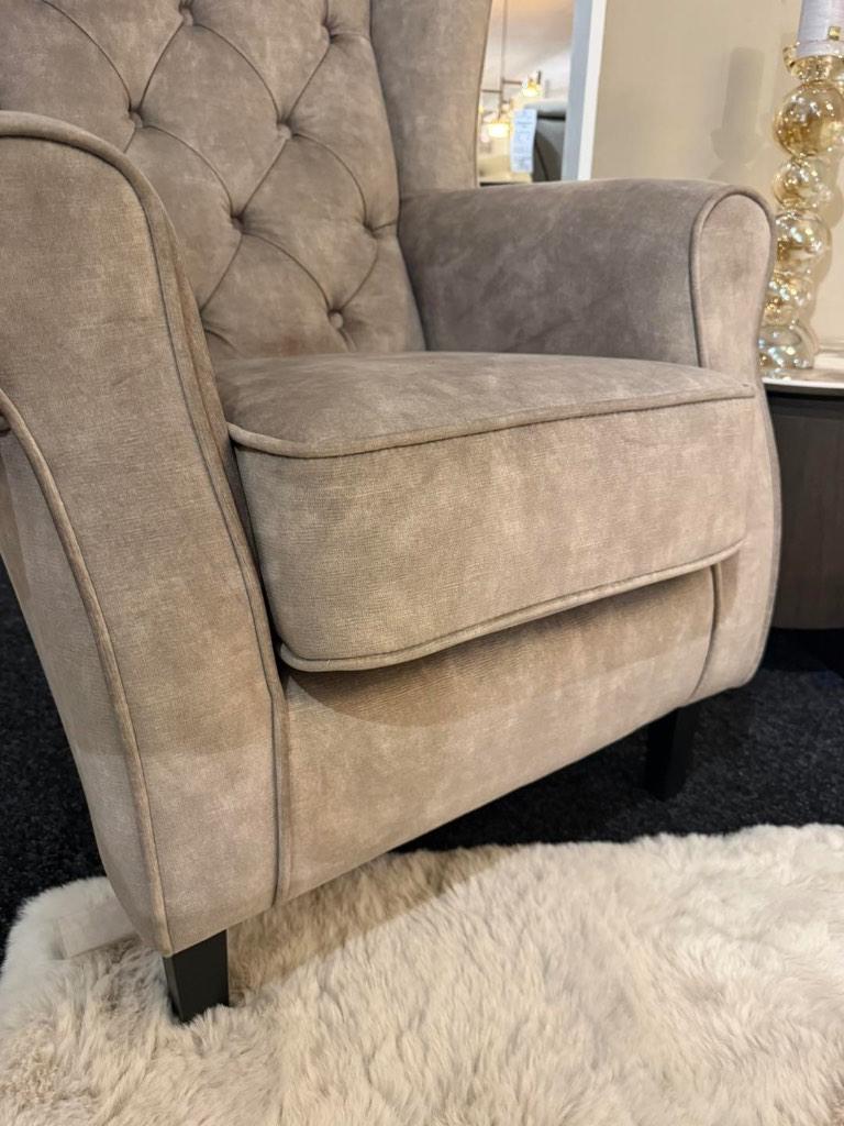 Landelijke fauteuil Palermo van UrbanSofa, Huis en Inrichting, Fauteuils, Ophalen, Markt 27-29 Wageningen, UrbanSofa, Nieuw