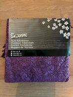 Mooi paars tuin tafelkleed - Skanne. 160 diameter, Ophalen, Nieuw, Rond, Buiten