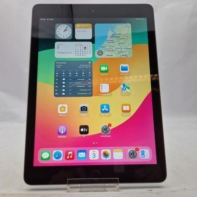 Apple iPad 6e gen 2018 128GB || iOS 17 | Nu € 159,99, Ophalen of Verzenden, Zo goed als nieuw, 10 inch, Bescherming voor- en achterkant