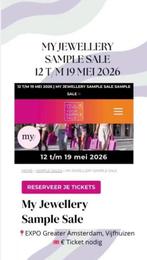 My Jewellery sample sale 13 mei 4 kaarten, Drie personen of meer, Overige soorten, Overige typen