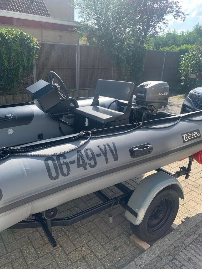 Trident 430 met Mariner 30 pk en trailer, Ophalen, Gebruikt