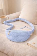 Partij tassen lichtblauwe Mihella puffer schoudertasjes, NHP International, Blauw, Ophalen of Verzenden, Schoudertasje