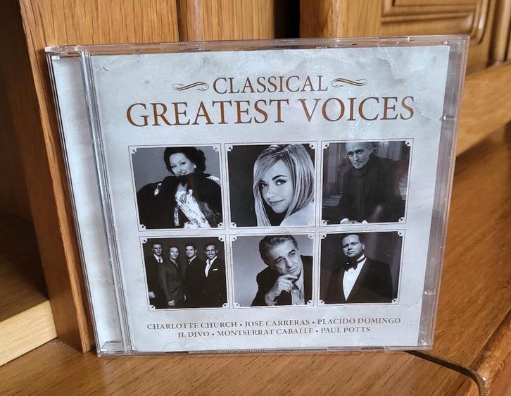 Greatest Classical Voices - 2 cd album - Nieuwstaat, Cd's en Dvd's, Cd's | Klassiek, Zo goed als nieuw, Opera of Operette, Romantiek
