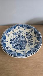Delfts Blauw Bord - Handgeschilderd, Antiek en Kunst, Ophalen of Verzenden