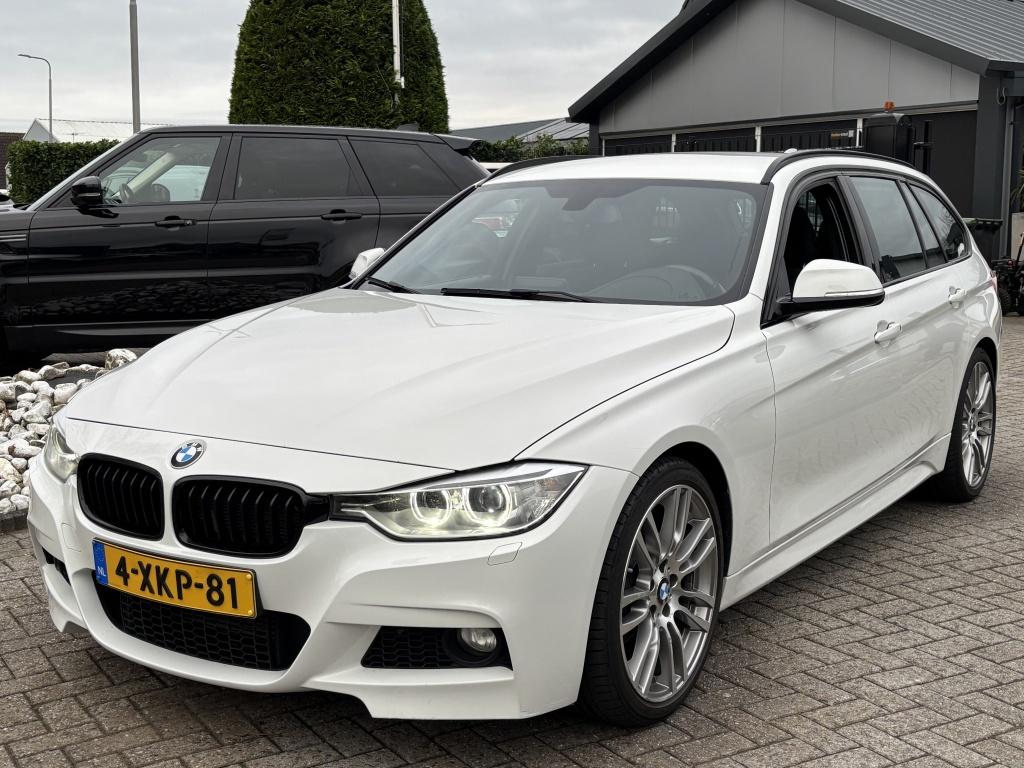 BMW 3 Serie Touring 320i Exe M-Pakket 2014 Wit Trekhaak, Gebruikt, Euro 6, 4 cilinders, Wit