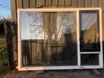 raamkozijn, Doe-het-zelf en Verbouw, Kozijnen en Schuifpuien, Ophalen, Gebruikt, 150 tot 225 cm, Inclusief glas