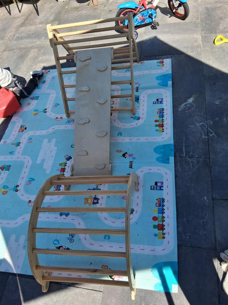 Montekids montessori klimrek zgan, Ophalen