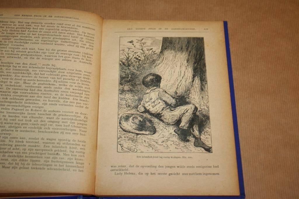 De kinderen van kapitein Grant Australië - Jules Verne 1920, Antiek en Kunst, Antiek | Boeken en Bijbels, Ophalen of Verzenden