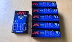 JVC 6 x VHS-C tapes nieuw EC-30 EHG, Ophalen of Verzenden, VHS-C of SVHS-C, (Video)band