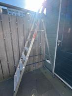 Altrex Huishoudtrap 8 treden, Doe-het-zelf en Verbouw, Ladders en Trappen, Ophalen, Gebruikt, Trap, Opvouwbaar of Inschuifbaar