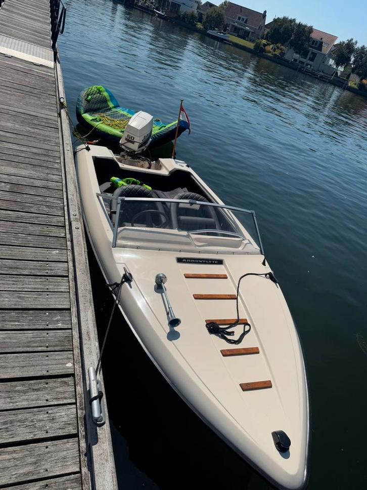 Fletcher Arrowflyte 140SL Speedboot - Klaar voor het water!, Watersport en Boten, Speedboten, Gebruikt, 3 tot 6 meter, Benzine