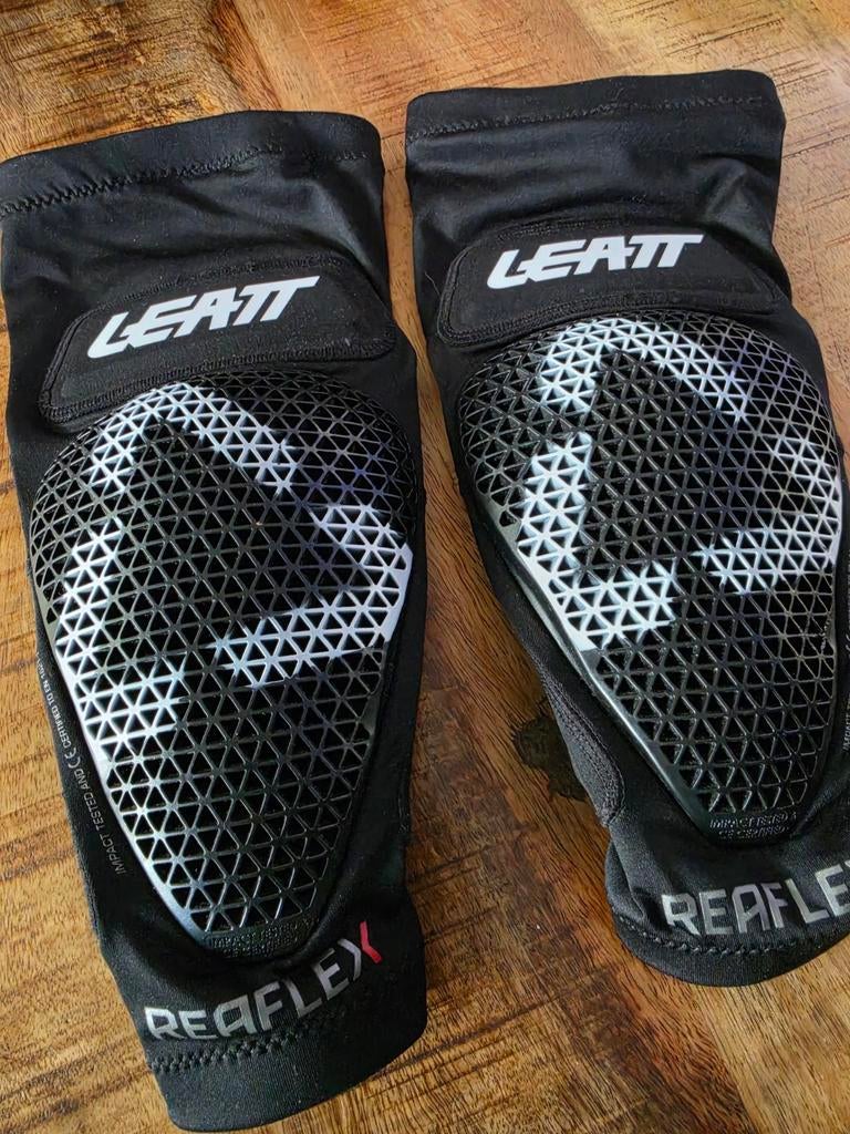 Leatt knie bescherming MTB downhill mountainbike knee quards, Ophalen of Verzenden, Zo goed als nieuw, Overige merken
