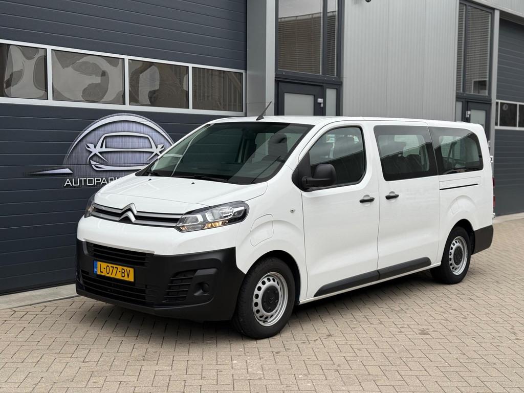 Citroen Ë-Jumpy 50kWh XL Cruise Control, Apple Carplay, Air, Auto's, Citroën, Gebruikt, Overige carrosserieën, 230 km, Wit