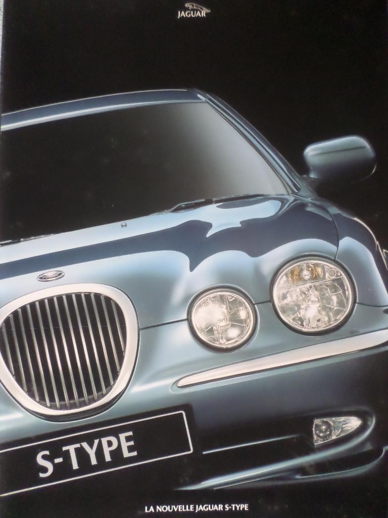 Jaguar S Type - EERSTE Brochure, Boeken, Auto's | Folders en Tijdschriften, Ophalen of Verzenden, Zo goed als nieuw, Overige merken