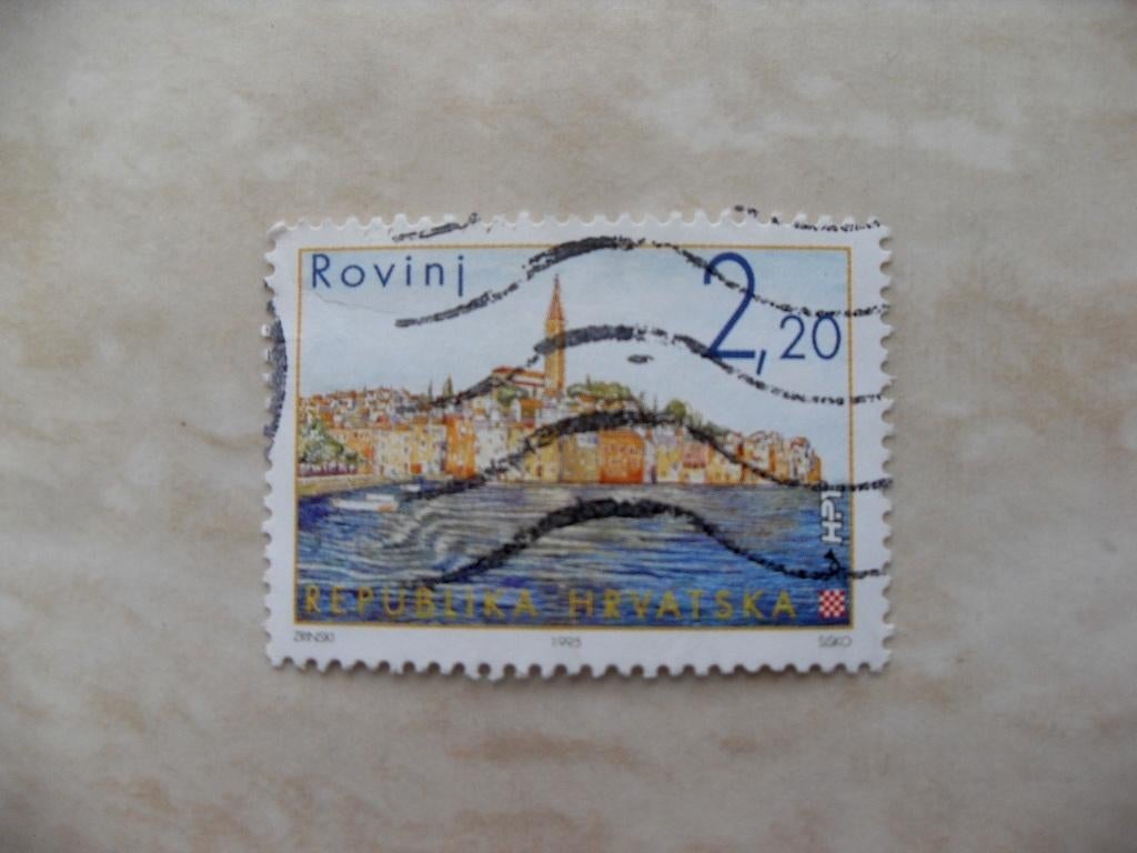 Kroatië 1995., Verzenden, Overige landen, Gestempeld