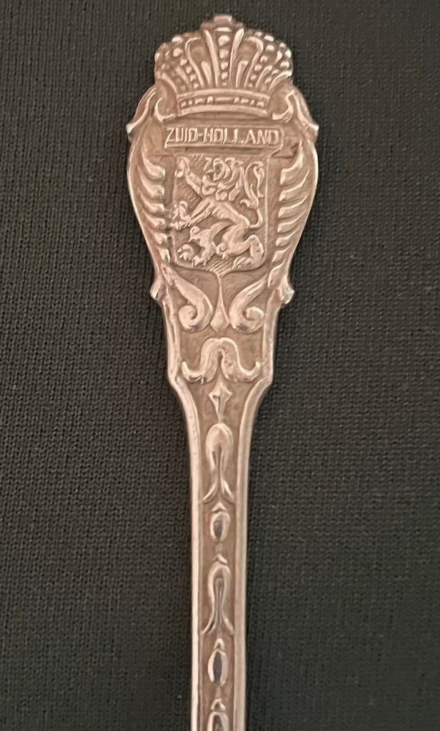 Vintage lepeltje Zuid-Holland., Antiek en Kunst, Antiek | Bestek, Ophalen of Verzenden
